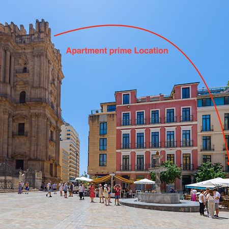 C30 Deluxe Studio With Terrace Into Cathedral Square Leilighet Málaga Eksteriør bilde